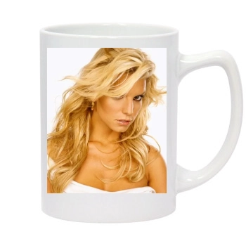 Jessica Simpson 14oz White Statesman Mug