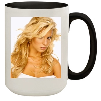 Jessica Simpson 15oz Colored Inner & Handle Mug