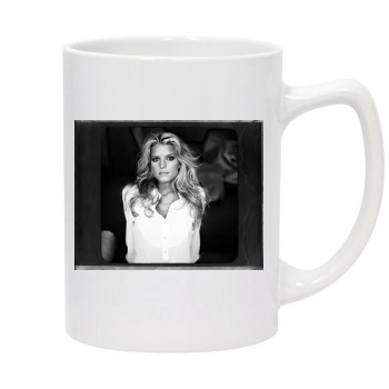 Jessica Simpson 14oz White Statesman Mug