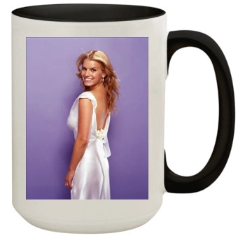 Jessica Simpson 15oz Colored Inner & Handle Mug