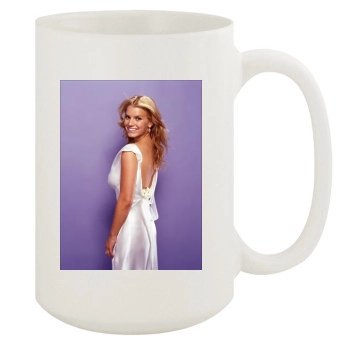 Jessica Simpson 15oz White Mug