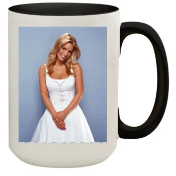 Jessica Simpson 15oz Colored Inner & Handle Mug