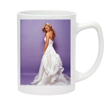 Jessica Simpson 14oz White Statesman Mug