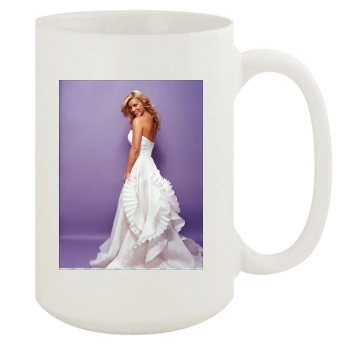 Jessica Simpson 15oz White Mug