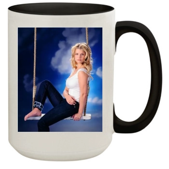 Jessica Simpson 15oz Colored Inner & Handle Mug