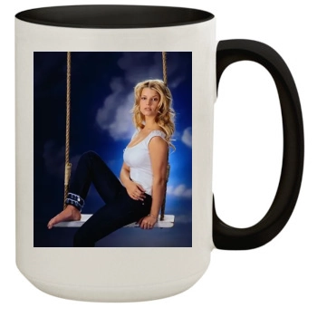 Jessica Simpson 15oz Colored Inner & Handle Mug