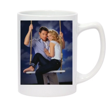 Jessica Simpson 14oz White Statesman Mug