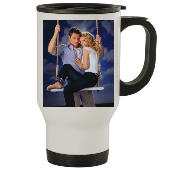 Jessica Simpson Stainless Steel Travel Mug