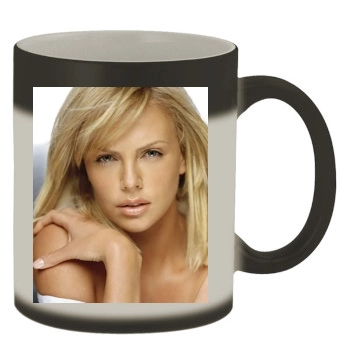 Charlize Theron Color Changing Mug