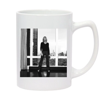 Charlize Theron 14oz White Statesman Mug