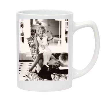 Charlize Theron 14oz White Statesman Mug