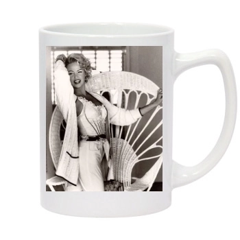 Charlize Theron 14oz White Statesman Mug