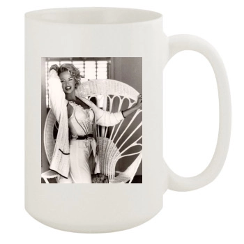 Charlize Theron 15oz White Mug