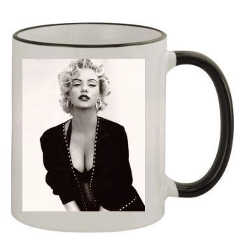 Charlize Theron 11oz Colored Rim & Handle Mug