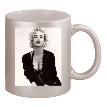 Charlize Theron 11oz Metallic Silver Mug