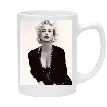 Charlize Theron 14oz White Statesman Mug