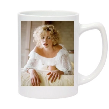 Charlize Theron 14oz White Statesman Mug