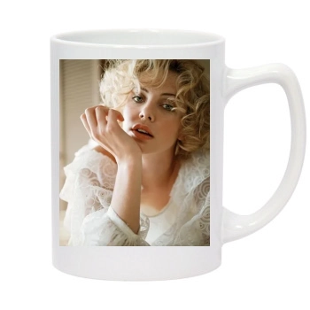 Charlize Theron 14oz White Statesman Mug