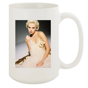 Charlize Theron 15oz White Mug