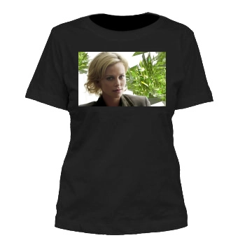 Charlize Theron Women's Cut T-Shirt