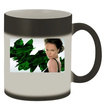 Charlize Theron Color Changing Mug