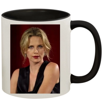 Charlize Theron 11oz Colored Inner & Handle Mug