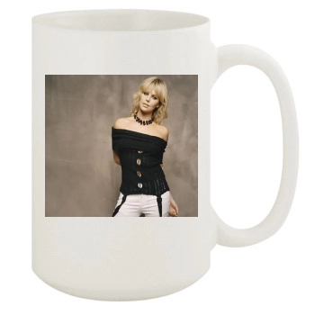 Charlize Theron 15oz White Mug