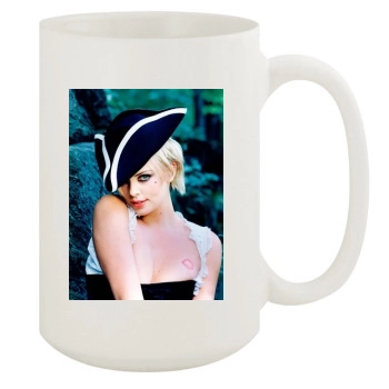 Charlize Theron 15oz White Mug