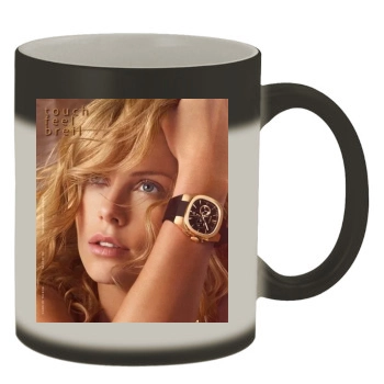 Charlize Theron Color Changing Mug