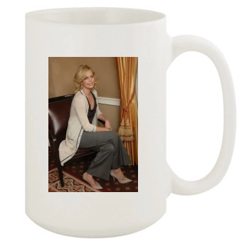 Charlize Theron 15oz White Mug