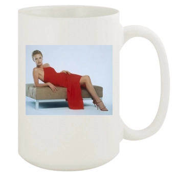 Charlize Theron 15oz White Mug