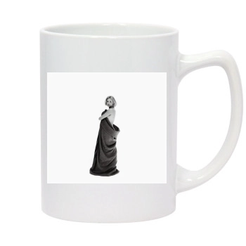 Charlize Theron 14oz White Statesman Mug