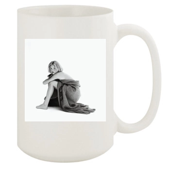 Charlize Theron 15oz White Mug