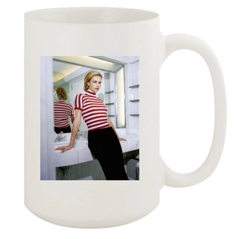 Charlize Theron 15oz White Mug