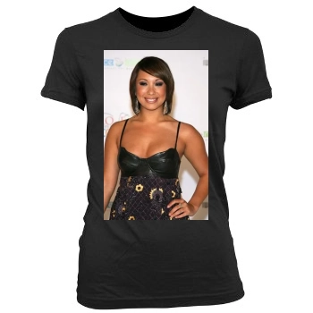 Cheryl Burke Women's Junior Cut Crewneck T-Shirt