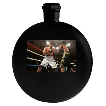 Chris Arreola Round Flask