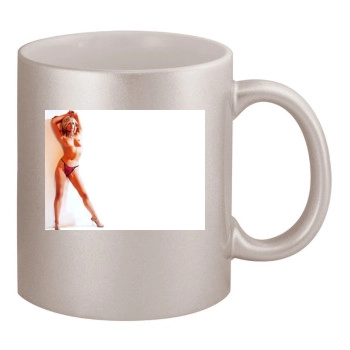 Jo Guest 11oz Metallic Silver Mug