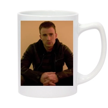 Chris Evans 14oz White Statesman Mug