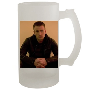 Chris Evans 16oz Frosted Beer Stein