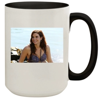 JoAnna Garcia 15oz Colored Inner & Handle Mug