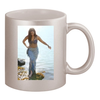 JoAnna Garcia 11oz Metallic Silver Mug