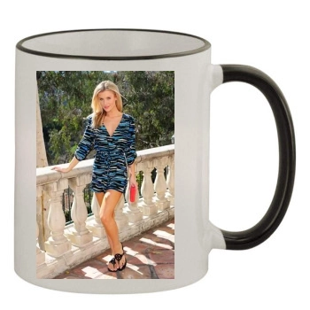 Joanna Krupa 11oz Colored Rim & Handle Mug