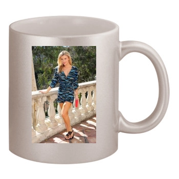 Joanna Krupa 11oz Metallic Silver Mug