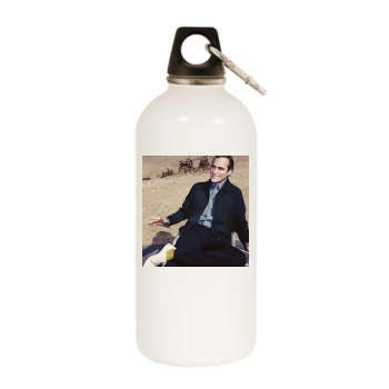 Joaquin Phoenix White Water Bottle With Carabiner