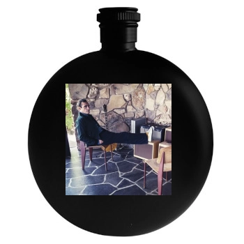 Joaquin Phoenix Round Flask