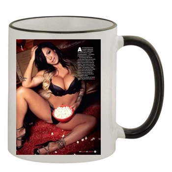 Jodie Marsh 11oz Colored Rim & Handle Mug