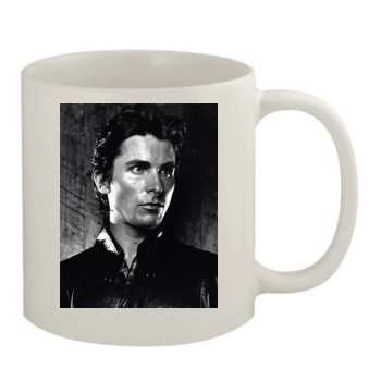 Christian Bale 11oz White Mug