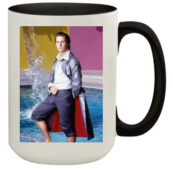 Christian Bale 15oz Colored Inner & Handle Mug