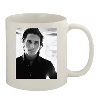 Christian Bale 11oz White Mug