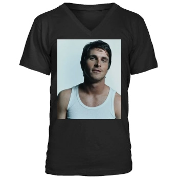 Christian Bale Men's V-Neck T-Shirt